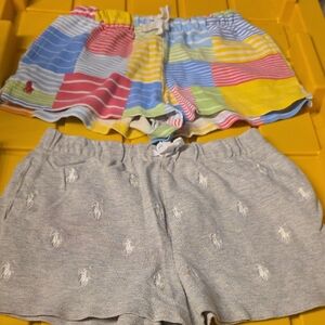 Polo by Ralph Lauren Patchwork and Gray Kids Shorts